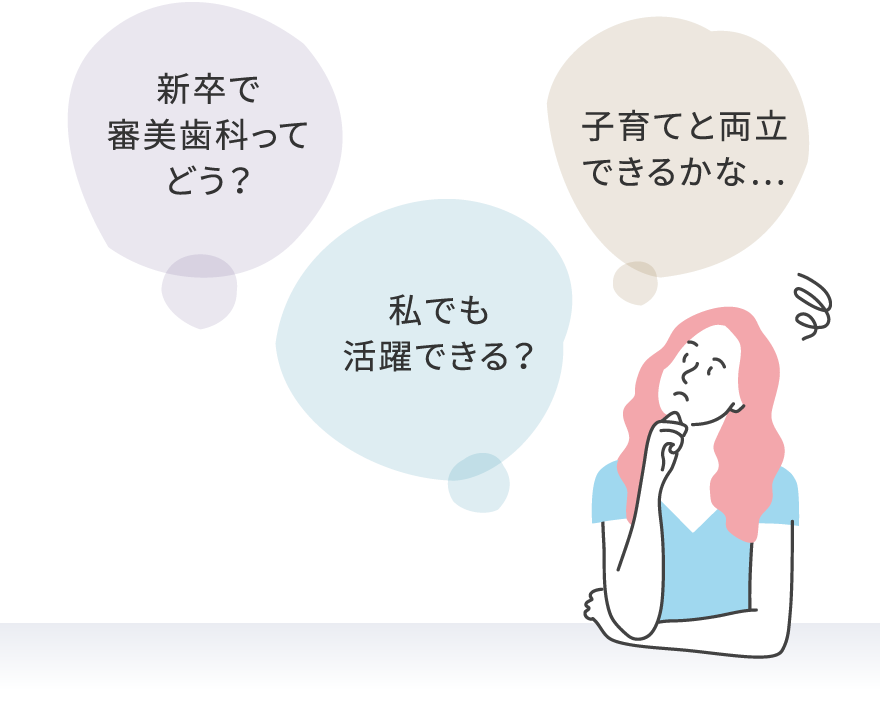 不安について考える人